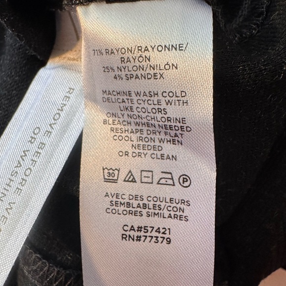 Ann Taylor women’s Gray Dress Pants with ankle zipper accents NWT - Picture 4 of 12